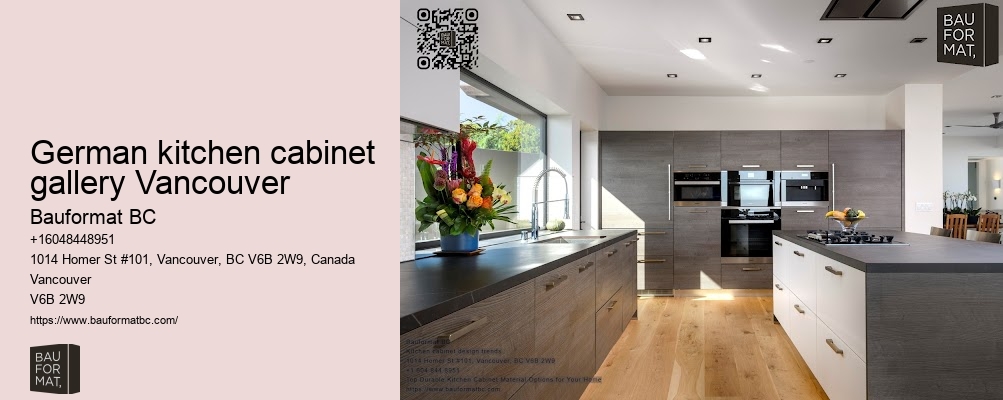 German kitchen cabinet gallery Vancouver