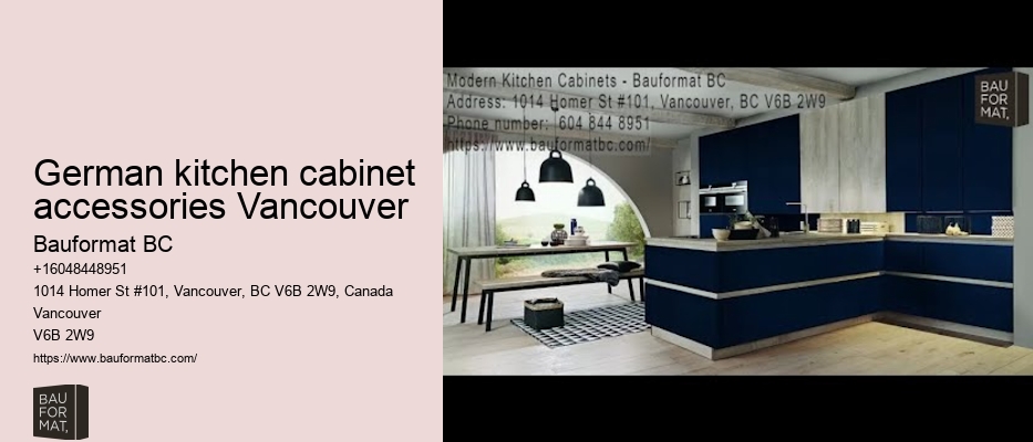 German kitchen cabinet themes Vancouver
