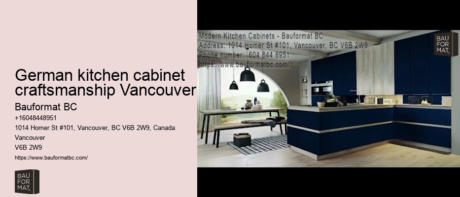 German kitchen contractor Vancouver