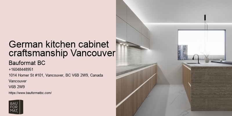 German cabinetry upgrades Vancouver