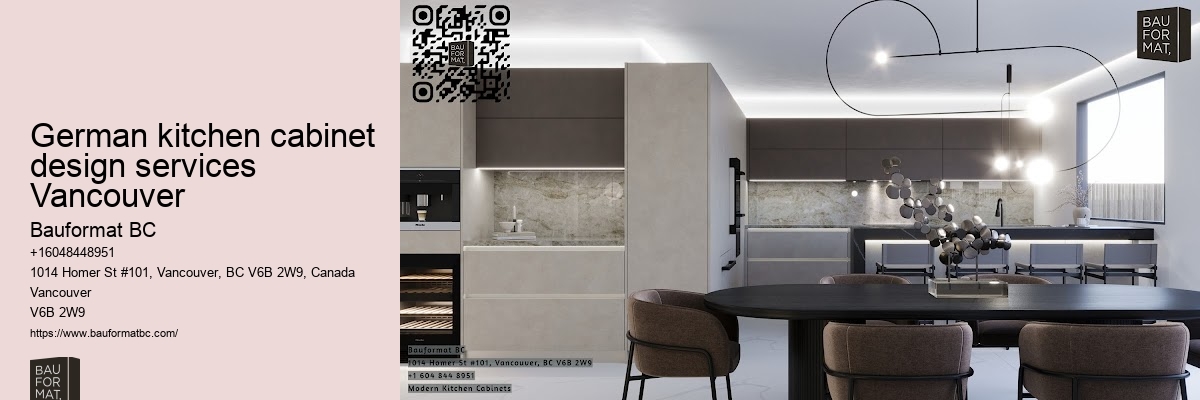 Modern German kitchen concepts Vancouver