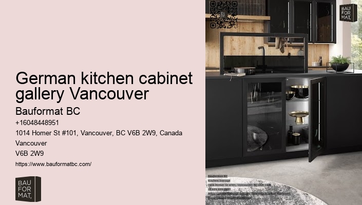 Sleek German kitchen surfaces Vancouver