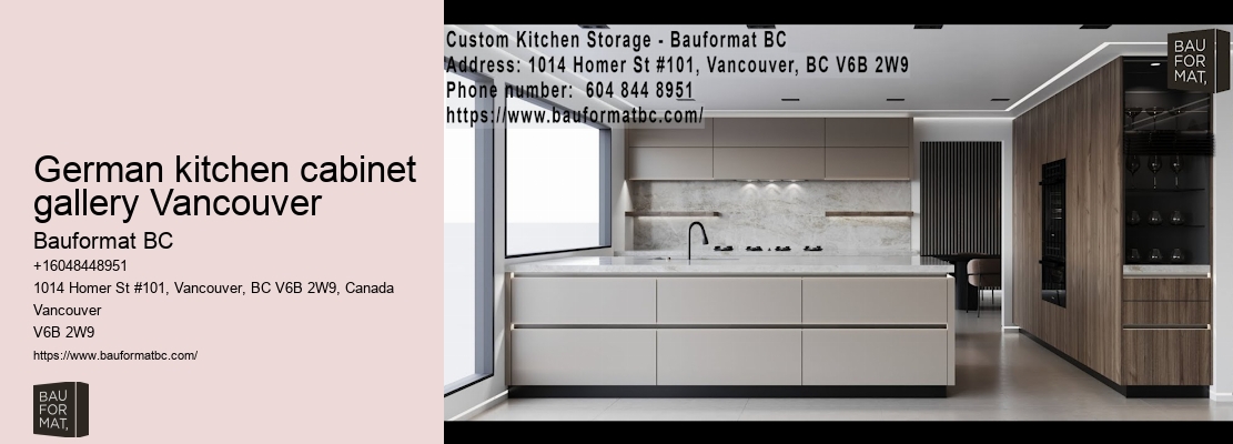 German kitchen cabinet services Vancouver