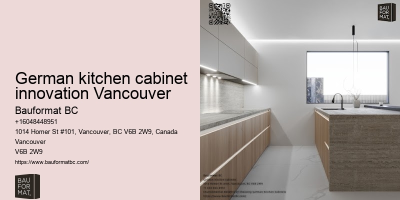 German kitchen cabinet project Vancouver
