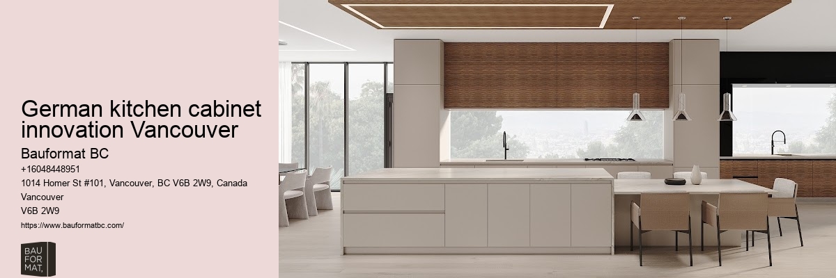 Traditional German kitchen concepts Vancouver