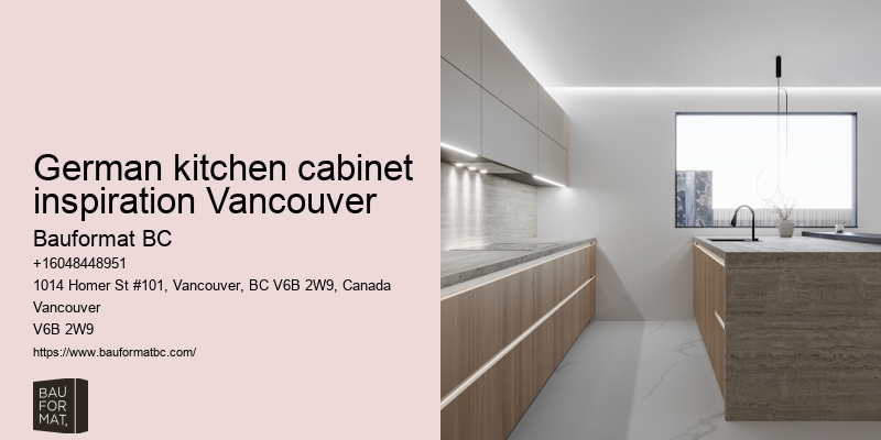 German kitchen renovation budget Vancouver