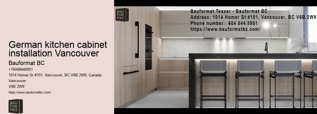 German kitchen design inspiration Vancouver