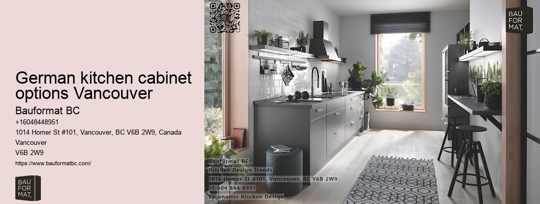 German cabinetry collections Vancouver