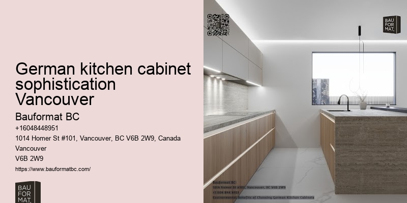 Modern German cabinets Vancouver