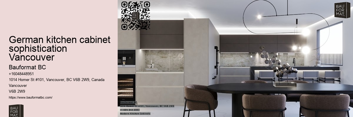 Custom German kitchen cabinets Vancouver