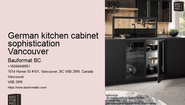 German kitchen cabinet quality Vancouver