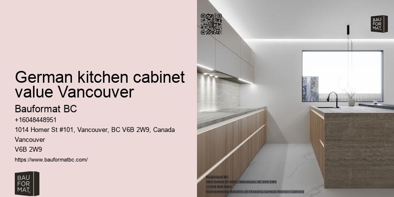German kitchen construction Vancouver