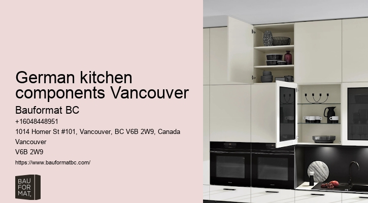 German kitchen cabinet marketing Vancouver
