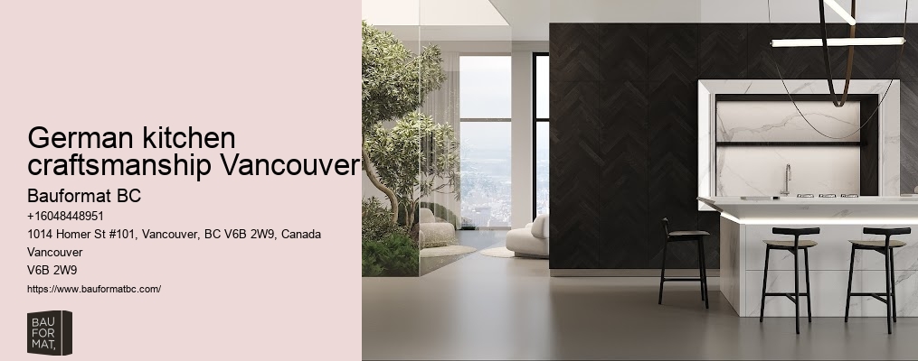German kitchen cabinet design services Vancouver