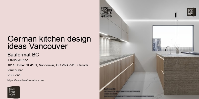 Traditional German kitchen concepts Vancouver