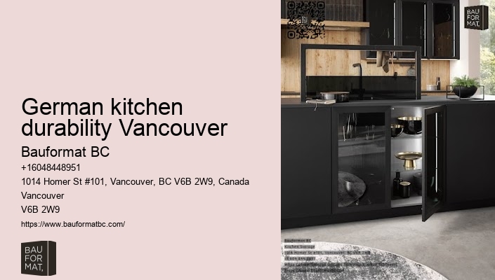 German cabinetry options Vancouver