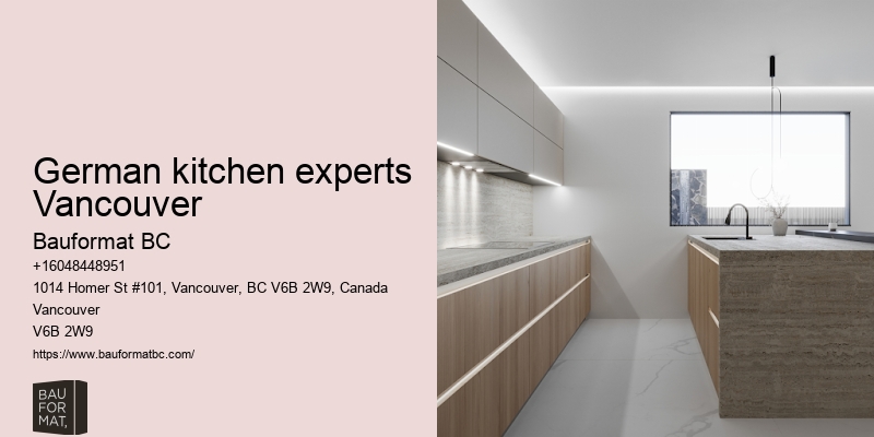 German kitchen compliance Vancouver
