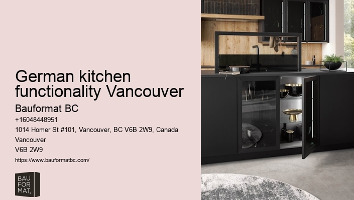 German kitchen space planning Vancouver