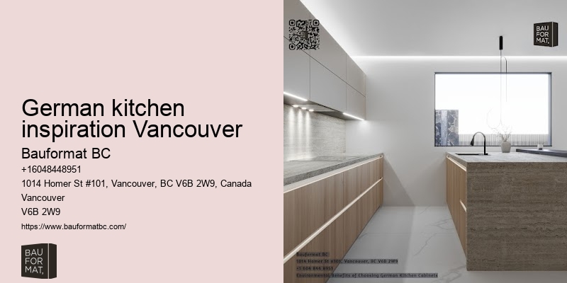 German kitchen upgrades Vancouver