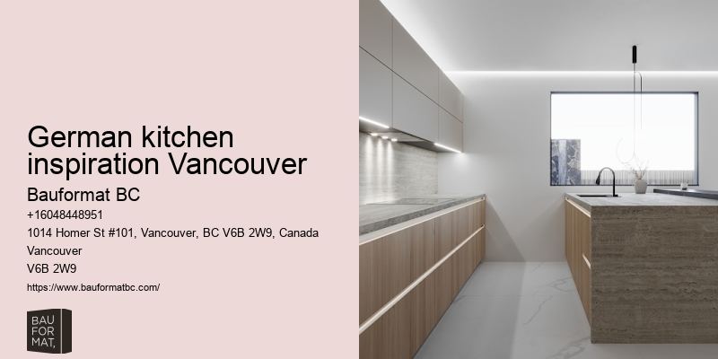 German kitchen design services Vancouver