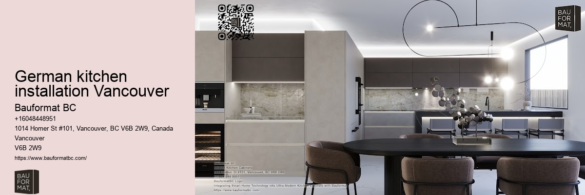 German cabinetry studio Vancouver
