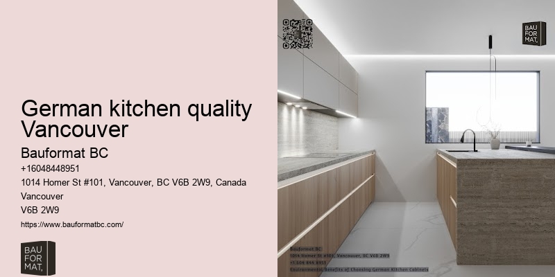 German cabinet makers Vancouver