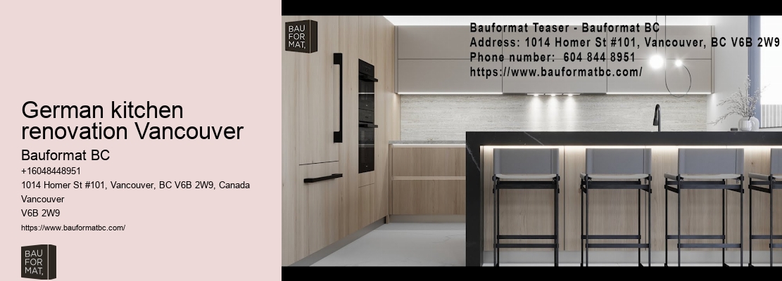 German kitchen cabinet makers Vancouver