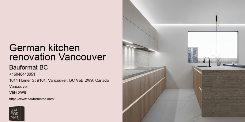 German kitchen cabinets suppliers Vancouver