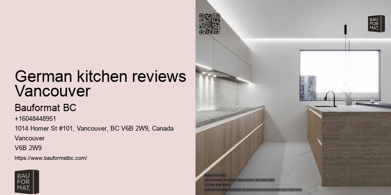 German cabinetry service providers Vancouver