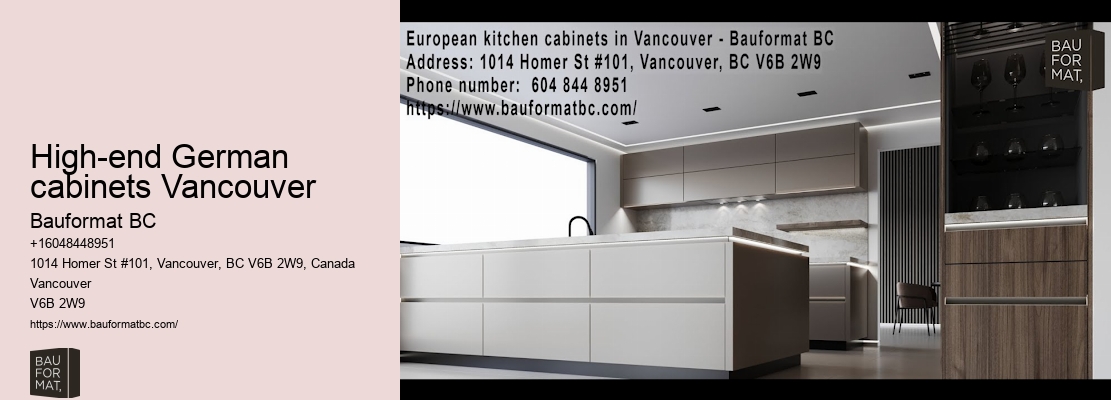 German kitchen packages Vancouver
