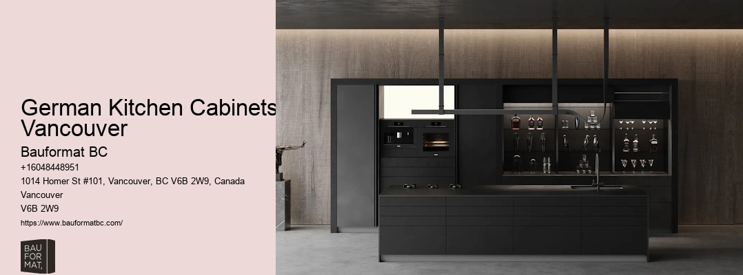Sustainable German kitchen designs Vancouver
