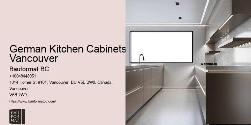 German kitchen fittings Vancouver