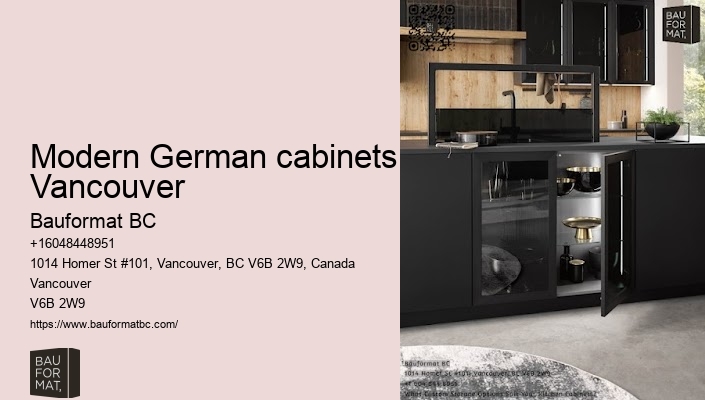 German cabinetry collections Vancouver