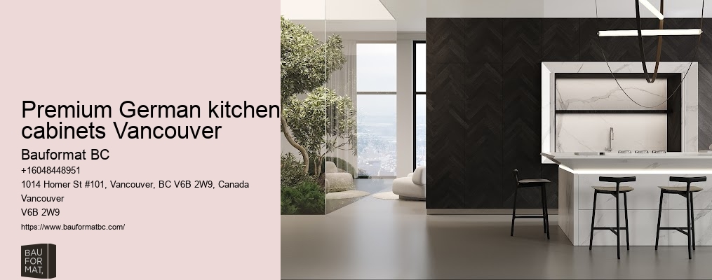 German kitchen layout Vancouver