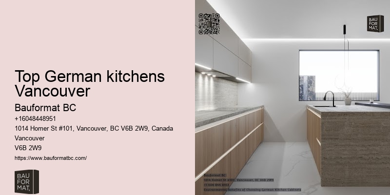 German kitchen planning Vancouver