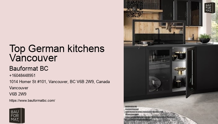 German kitchen cabinet patterns Vancouver