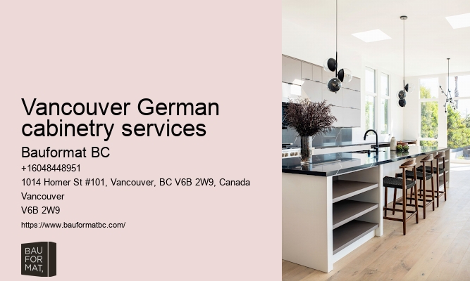 German kitchen construction Vancouver
