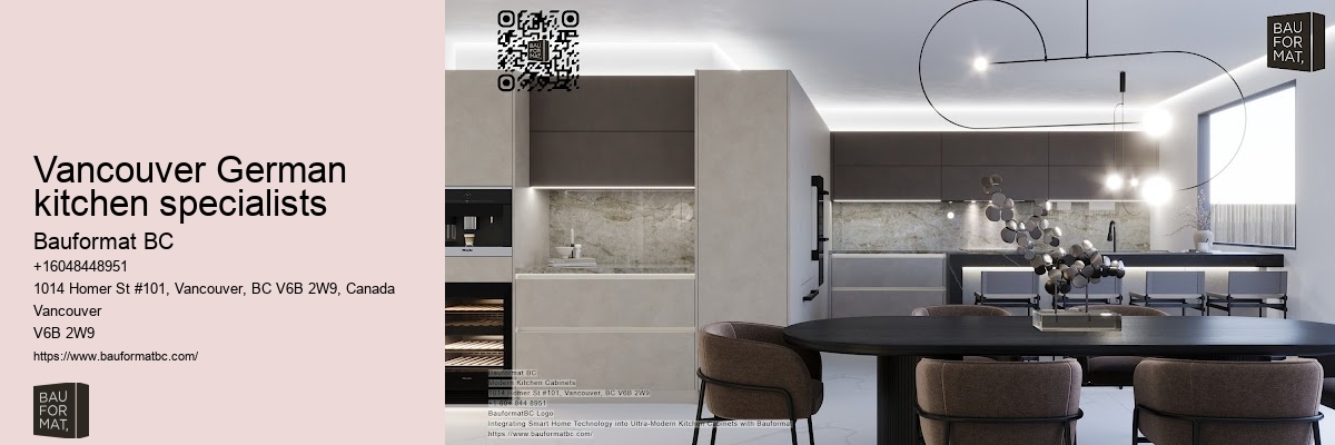German kitchen cabinet innovation Vancouver
