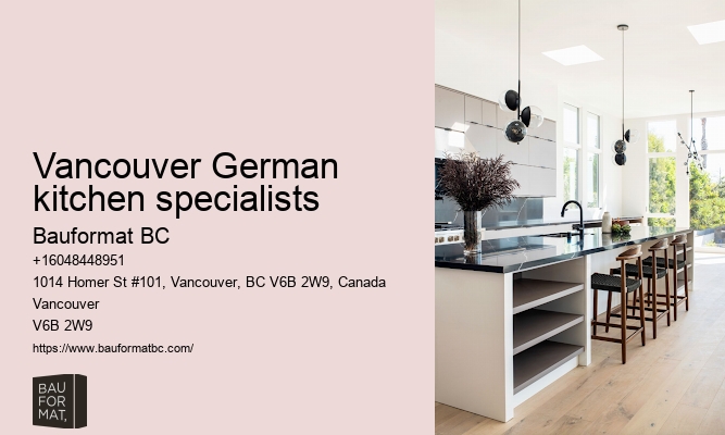 German kitchen designs Vancouver