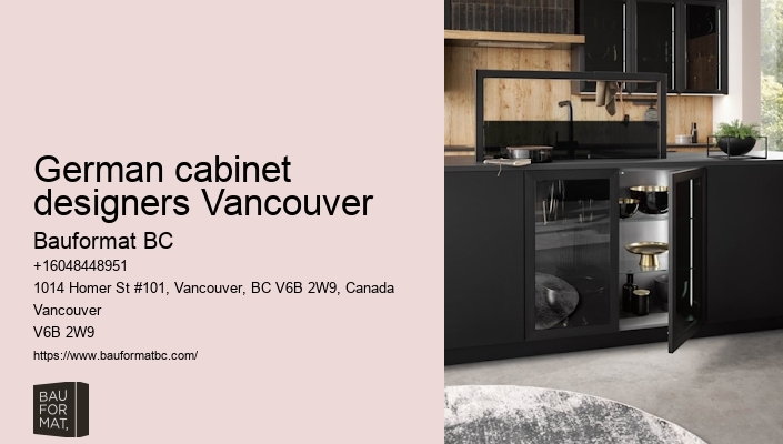 Traditional German kitchen cabinet designs and styles Vancouver