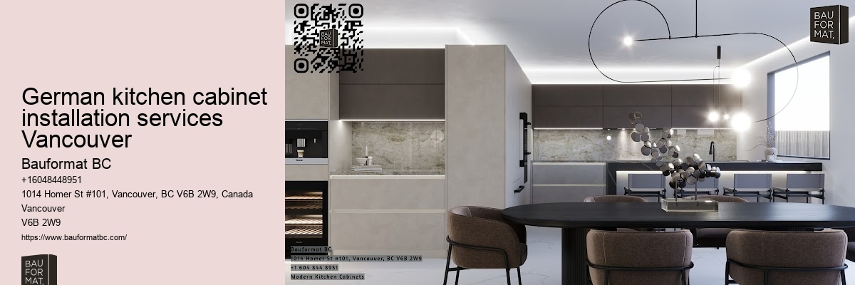 German kitchen cabinets for condos Vancouver