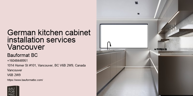 German kitchen cabinets for hotels Vancouver