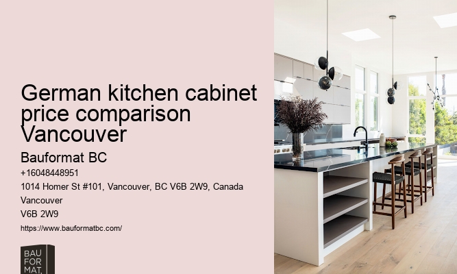German kitchen suppliers Vancouver