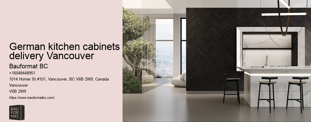 German kitchen cabinets for luxury homes Vancouver