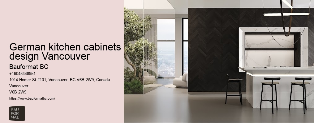 German kitchen cabinet prices Vancouver