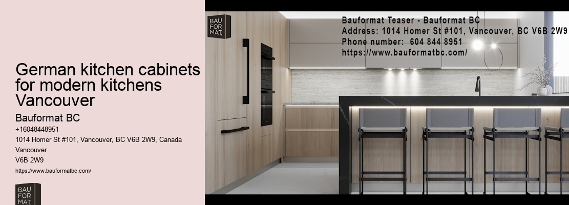 Where to buy German kitchen cabinets in Vancouver
