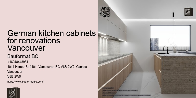 Special offers on German kitchen cabinets