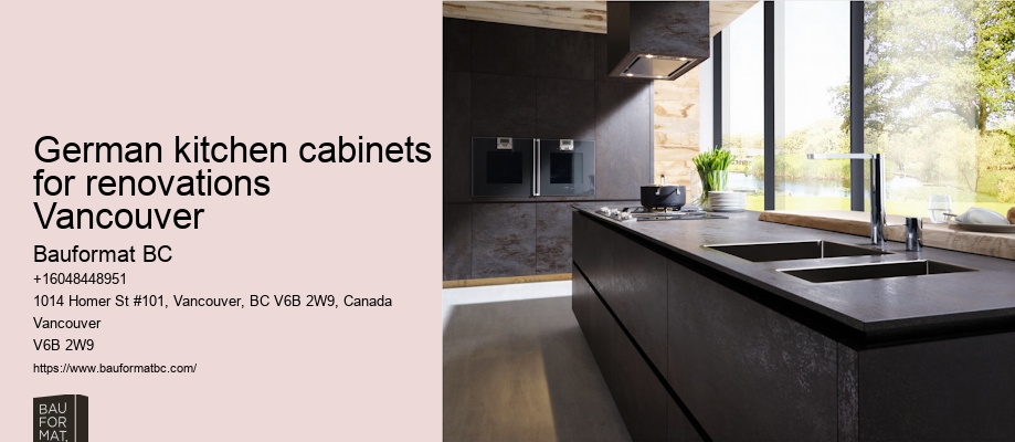 Timeless German kitchen cabinet styles Vancouver