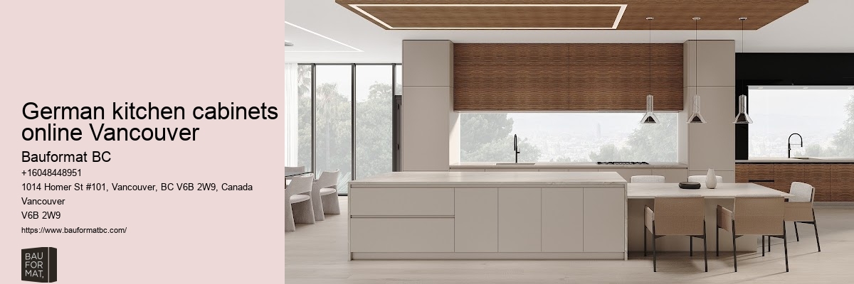 Traditional German kitchen cabinets Vancouver