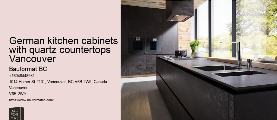 German kitchen cabinets for custom homes Vancouver